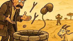 Vicc: Parasztbácsi szomjasan kutat talál a Hortobágyon