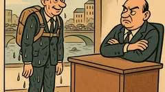 Vicc: Kovács úr megint elkésik a munkából...