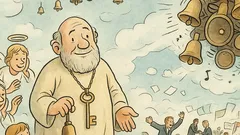 Vicc: Meghal egy ember, felkerül a Mennybe