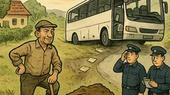 Vicc: Egy politikusokkal teli busz kirándulni indul…