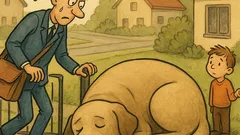 Vicc: A postás besurran, a kutya felébred...