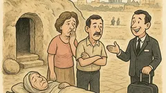 Vicc: Takács úr Jeruzsálemben nem kockáztat