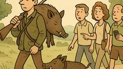 Vicc: Egyszer egy srác árva vaddisznót nevelt