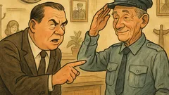 Vicc: Bankigazgató rászól Pista bácsira