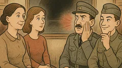 Vicc: Egy vasúti kupéban utazik négyen