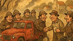 Vicc: Bevágtat a tűzoltóautó a tűzbe