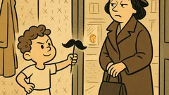 Vicc: Móricka pöttyös labdát kér