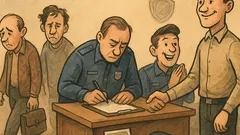 Vicc: Rendőrök vizsgáznak egy profilképpel...