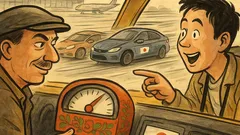 Vicc: Egy japán turista taxival megy a reptérre