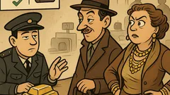 Vicc: Kovács a vámon aranyat vinne át