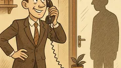 Vicc: Még fiatal ügyvéd voltam, telefonáltam…