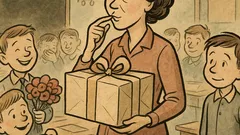 Vicc: Utolsó tanítási nap, szivárgó ajándékdoboz